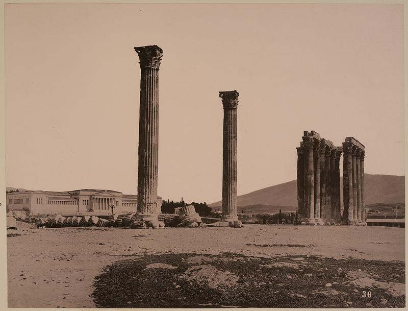 Temple of Jupiter in 1890